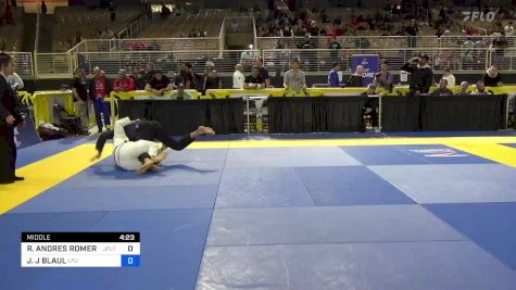 RICARDO ANDRES ROMERO DROUET vs JAMES J BLAUL 2024 Pan Jiu Jitsu IBJJF Championship
