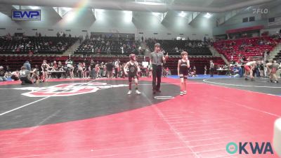 52-55 lbs Final - Archer Hardison, Verdigris Youth Wrestling vs Louden Mills, Team Tulsa Wrestling Club