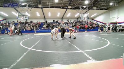 70 lbs Semifinal - Kambrye Pitmon, Sulphur Youth Wrestling Club vs Landon Replogle, Keystone Wrestling Club