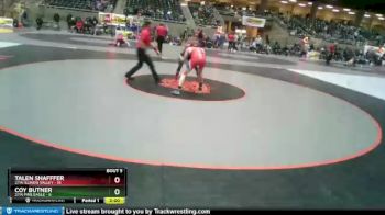 132 lbs Round 3 (4 Team) - Coy Butner, 2/1A Pine Eagle vs Talen Shafffer, 2/1A Illinois Valley