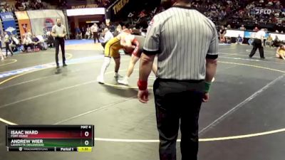 190 Class 4 lbs Semifinal - Andrew Wier, Lafayette (Wildwood) vs Isaac Ward, Fort Osage