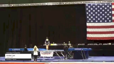 Amber Lee - Individual Trampoline, J and J T&T - 2021 USA Gymnastics Championships