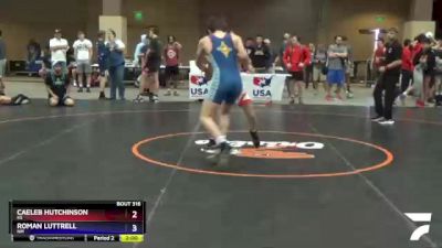 132 lbs Quarterfinal - Christian St. Clair, OH vs Tristan Dodd, NM