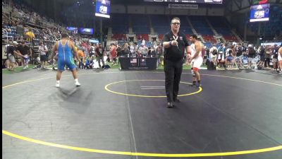 285 lbs Cons 32 #1 - David Faatoalia, California vs Jacob Acedo, Arizona