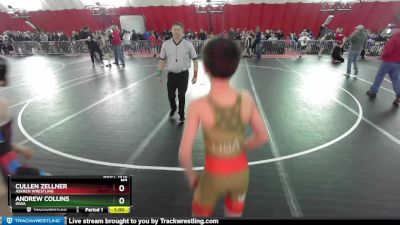 83 lbs Champ. Round 1 - Cullen Zellner, Askren Wrestling vs Andrew Collins, Iowa