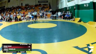 170 lbs 3rd Place Match - Diego Ornelas, La Habra vs Issac Ruiz, Sonora