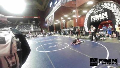 116 lbs Consi Of 8 #2 - Carson Lucius, Scottsbluff WC vs Jayden Baeskens, Dickinson WC