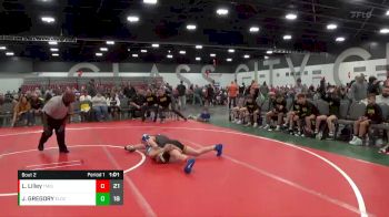 105 lbs Quarterfinals (8 Team) - Luke Lilley, Team Missouri (MO) vs Jamison GREGORY, Elite Ath Club DZ (IN)
