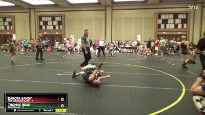 78 lbs Semis & 1st Wrestleback (8 Team) - Dakota Sandy, Mat Assassins Black vs Thomas Ross, Triumph WC