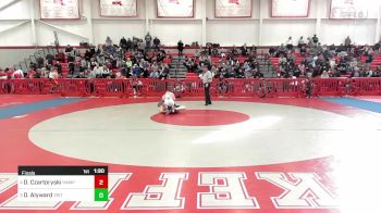 182 lbs Final - David Czartoryski, Hampden Charter East vs Douglas Alyward, Triton