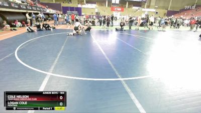 165 lbs Champ. Round 1 - Logan Cole, Montana vs Cole Nelson, Team Idaho Wrestling Club