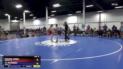 125 lbs Placement Matches (8 Team) - Tatumn Jones, Indiana vs Ty Petersen, Idaho