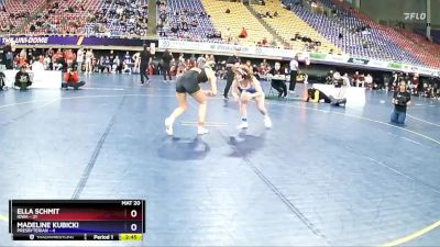 143 lbs Quarters & 1st Wb (16 Team) - Madeline Kubicki, Presbyterian vs Ella Schmit, Iowa