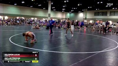 126 lbs Round 1 (6 Team) - Solomon Lucas, CLAW vs Declan Finucan, Sunbear Wrestling