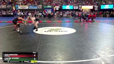 AA - 138 lbs Quarterfinal - Jack Montoya, Bozeman vs Carter Schmidt, Belgrade