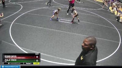 50 lbs Round 4 - Ryker Boyd, James Island Youth Wrestling C vs Philip Price, JET