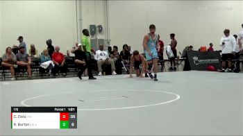 170 lbs Quarterfinals (8 Team) - Cade Ziola, Dynasty vs Ryan Burton, Team Oklahoma