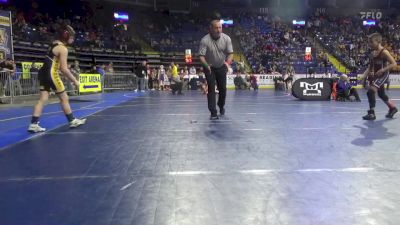 95 lbs Round Of 16 - Julian Altiery, Mifflin County vs Neeson Aleski, Shaler Area