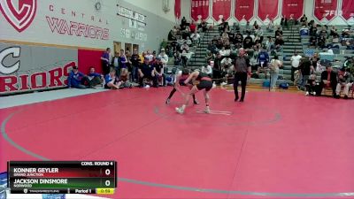 113 lbs Cons. Round 4 - Jackson Dinsmore, Norwood vs Konner Geyler, Grand Junction