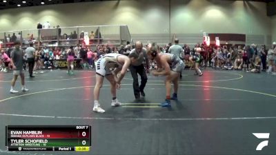 167 lbs Round 3 (6 Team) - Tyler Schofield, Attrition Wrestling vs Evan Hamblin, Indiana Outlaws Black