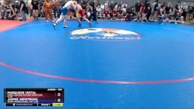 190 lbs Quarterfinal - Marquiese Vestal, CNWC Concede Nothing Wrestling Club vs Jasper Armstrong, Askeo International Mat Club