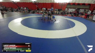 77-80 lbs Round 3 - Lastat Hanson, Parkview Youth Wrestling vs Adrian Romano, The Knights Of Waterloo Wrestling Club