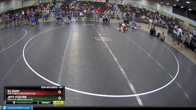 67 lbs Quarterfinal - Jett Foster, MN Elite Wrestling Club vs Rj Shay, Bad Karma Wrestling Club