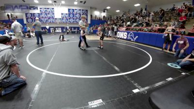 60-66 lbs Rr Rnd 4 - Hudson Burdick, Perry Wrestling Academy vs Liam Trotter, Hennessey Takedown Club