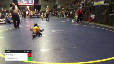 90 lbs Round Of 32 - Amarâe Rich-King, Crawford Central vs Torin Schmidt, Franklin