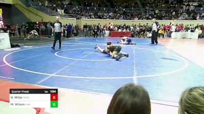 105 lbs Quarterfinal - Natalie Miller, Perry Girls Wrestling Club vs McKenna Wilson, HURRICANE WRESTLING ACADEMY