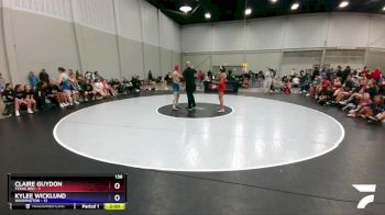 136 lbs Round 1 (8 Team) - Claire Guydon, Texas Red vs Kylee Wicklund, Washington