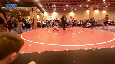 63-71 lbs Quarterfinal - Billy Gore, NORTH DESOTO WRESTLING ACADEMY vs Leah Valdez, Mission Wrestling Club