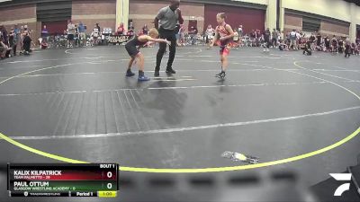 70 lbs Round 1 (4 Team) - Kalix Kilpatrick, Team Palmetto vs Paul Ottum, Glasgow Wrestling Academy