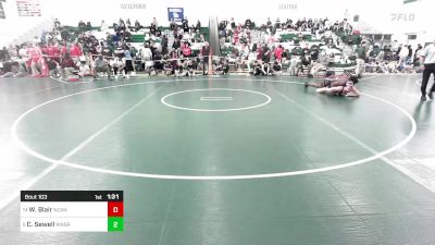 182 lbs Round Of 16 - Walker Blair, New Canaan vs Christian Sewell, Windsor