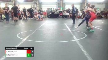 92 lbs Round 4 (8 Team) - Wyatt Spencer, PA Alliance White vs Landon Bogard, Askren WA Black