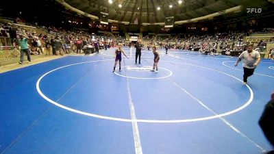 90 lbs Rr Rnd 3 - Kacen Copeland, Spartan Wrestling Fort Smith vs Rocky Ford, Vian Wrestling Club