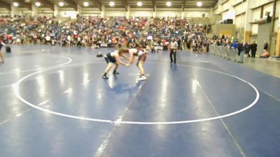 168 lbs Champ. Round 2 - Coleton Rasmussen, Maple Mountian Eagles vs Byron Ahlstrom, Corner Canyon