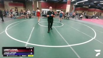 220 lbs 1st Place Match - Jarrett Stoner, Rockwall Training Center vs Logan Latham, Vici Wrestling Club