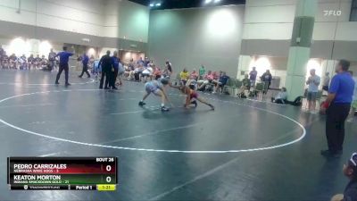 138 lbs Round 4 (16 Team) - Pedro Carrizales, Nebraska Wave Hogs vs Keaton Morton, Indiana Smackdown Gold