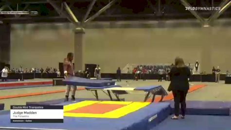 Judge Madden - Double Mini Trampoline, The Palaestra - 2021 USA Gymnastics Championships