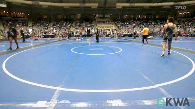 110 lbs Round Of 16 - Damian Nation, Anadarko vs Braylon Freeman, Bristow Youth Wrestling