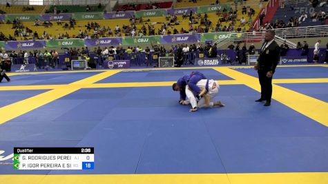 GUILHERME RODRIGUES PEREIRA DOND vs PEDRO IGOR PEREIRA E SILVA 2024 Brasileiro Jiu-Jitsu IBJJF