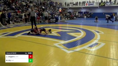 62 lbs Consi Of 16 #2 - Jett Jaggers, Cardinals WC vs Matthew Bly, Mat Assassins