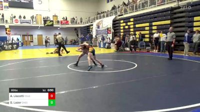 80 lbs Consi Of 8 #1 - Antonio Liscotti, Yough vs Grant Lazor, Chestnut Ridge