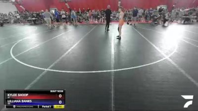 132 lbs Round 2 - Kylee Shoop, IA vs Lilliana Banks, WI