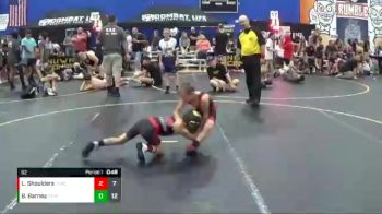 52 lbs Round 4 (6 Team) - Brantley Barnes, Steel Valley vs Lennox Shoulders, Combative Sports Athletic Center