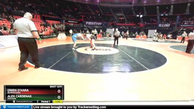 1A 220 lbs Cons. Round 2 - Alex Cardenas, Peotone vs Owen O`Hara, Beardstown