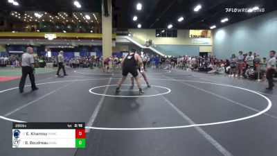 285 lbs Consi Of 8 #2 - Elias Khamisy, Penn State WC vs Brett Boudreau, Grand Valley State