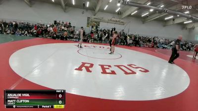 126 lbs Champ. Round 2 - Matt Clifton, Legacy vs Anjaloe Vigil, Coronado