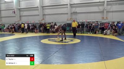 171-E lbs Round Of 32 - Zachary Taylor, MI vs Bryan White II, TN